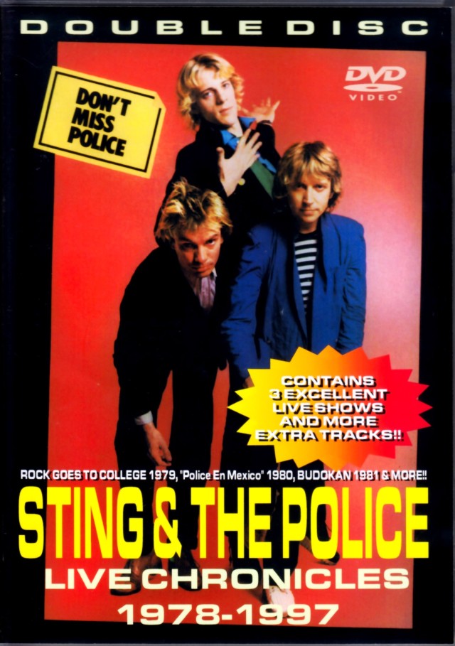 Sting,Police,The スティング ザ・ポリス/Chronicles 1978-1997