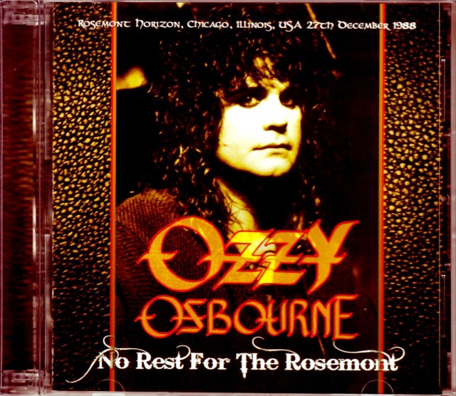 Ozzy Osbourne オジー・オズボーン/IL,USA 1988