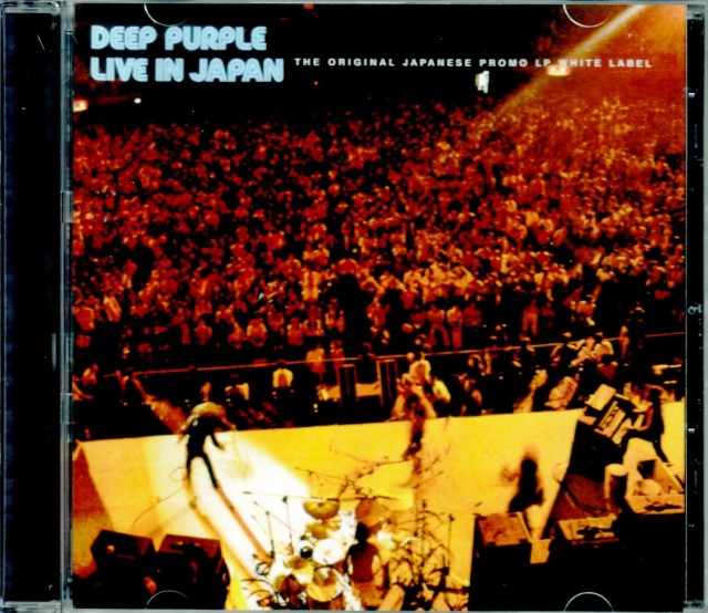 Deep Purple ディープ・パープル/Live in Japan Promo LP White Label