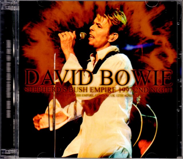 David Bowie デヴィッド・ボウイ/London,UK 8.12.1997