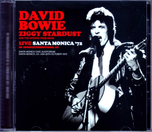 David Bowie デヴィッド・ボウイ/Ca,USA 1972 Upgrade
